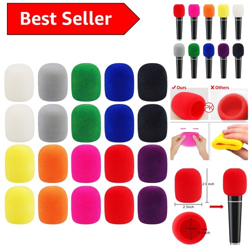 Pack colorful microphone - colorful,